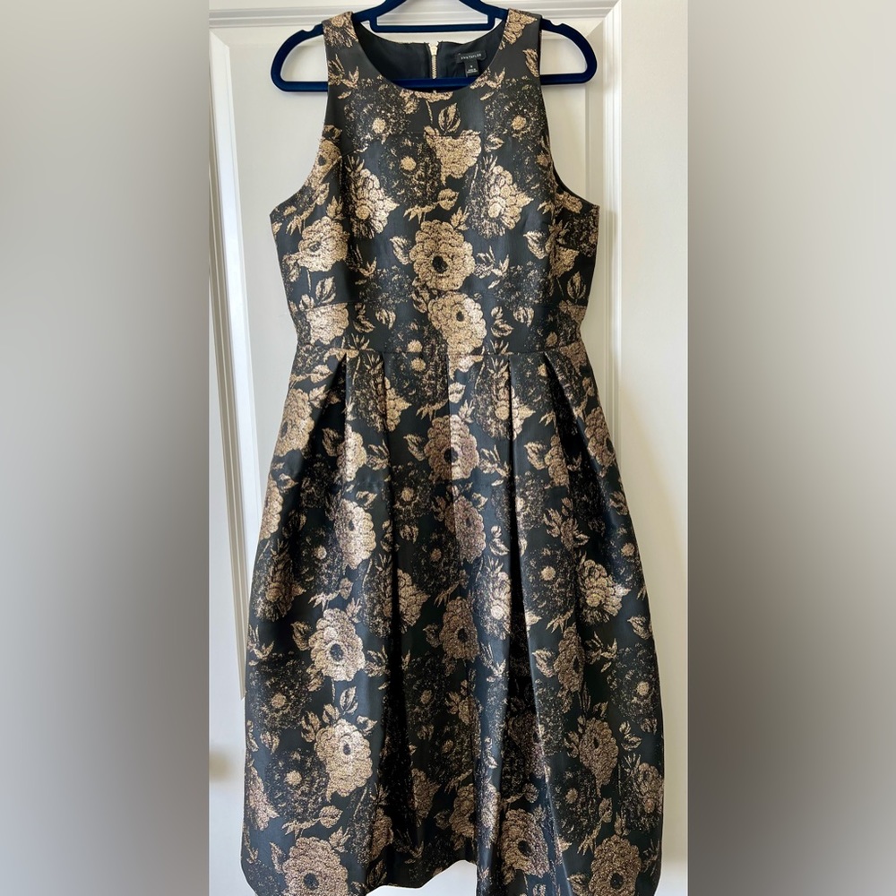 Shimmer Floral Dress